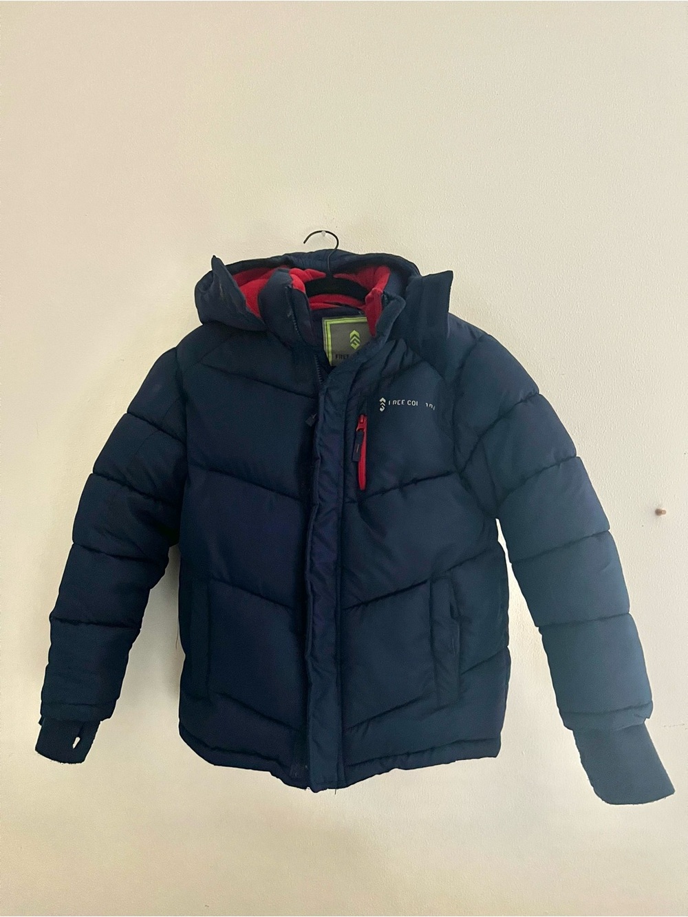 Free country boys extra thick winter coat